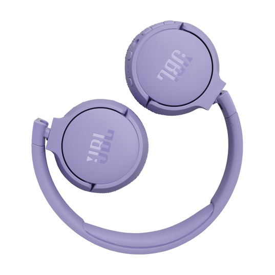JBL Tune 670NC - Purple - Adaptive Noise Cancelling Wireless On-Ear Headphones - Detailshot 4